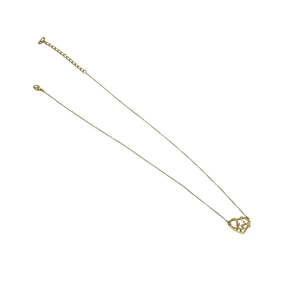 Dior CD Gold Gold Plated necklace - Picture 1 of 9